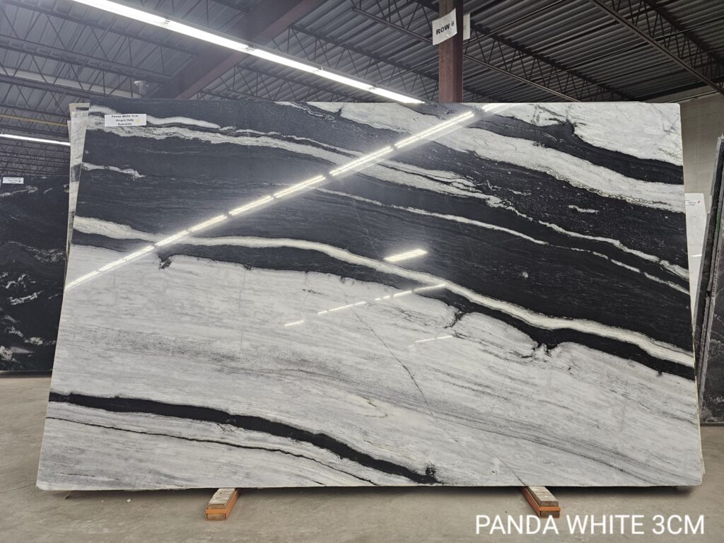 Panda White Natural Stone – Elegant & Unique Veining